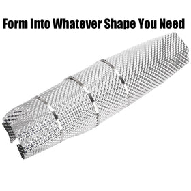 Coloch shield wrapped around a car battery reducing radiant heat exposure