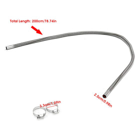 COLOR TREE installation clips and pipe ends showing fast secure mounting benefit