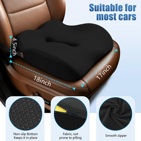 Comphekept anti-slip base detail keeping cushion secured on seat