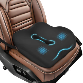 Comphekept front view of cushion showing ergonomic shape and comfort