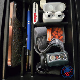 Complete Appearance vertical phone pocket holding large phone for secure storage benefit