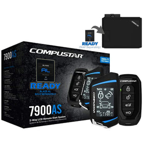 Compustar front packaging showing bundle components and secure features