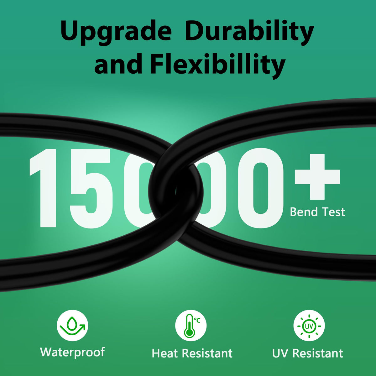 Conable adapter beside ruler showing 1ft length for compact, portable advantage