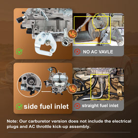 condgreemee carburetor installed on Chevy engine showing restored drivability benefit