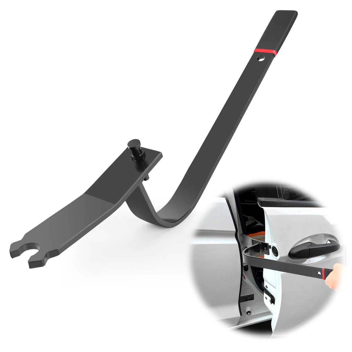 CONGKAILU front view of door adjuster showing compact design and easy storage benefit
