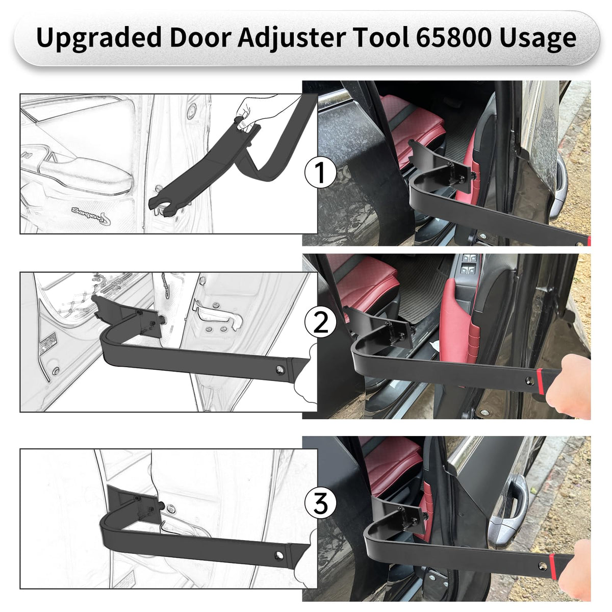 CONGKAILU pin engaging door latch demonstrating secure fit and fast alignment benefit