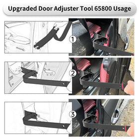 CONGKAILU pin engaging door latch demonstrating secure fit and fast alignment benefit