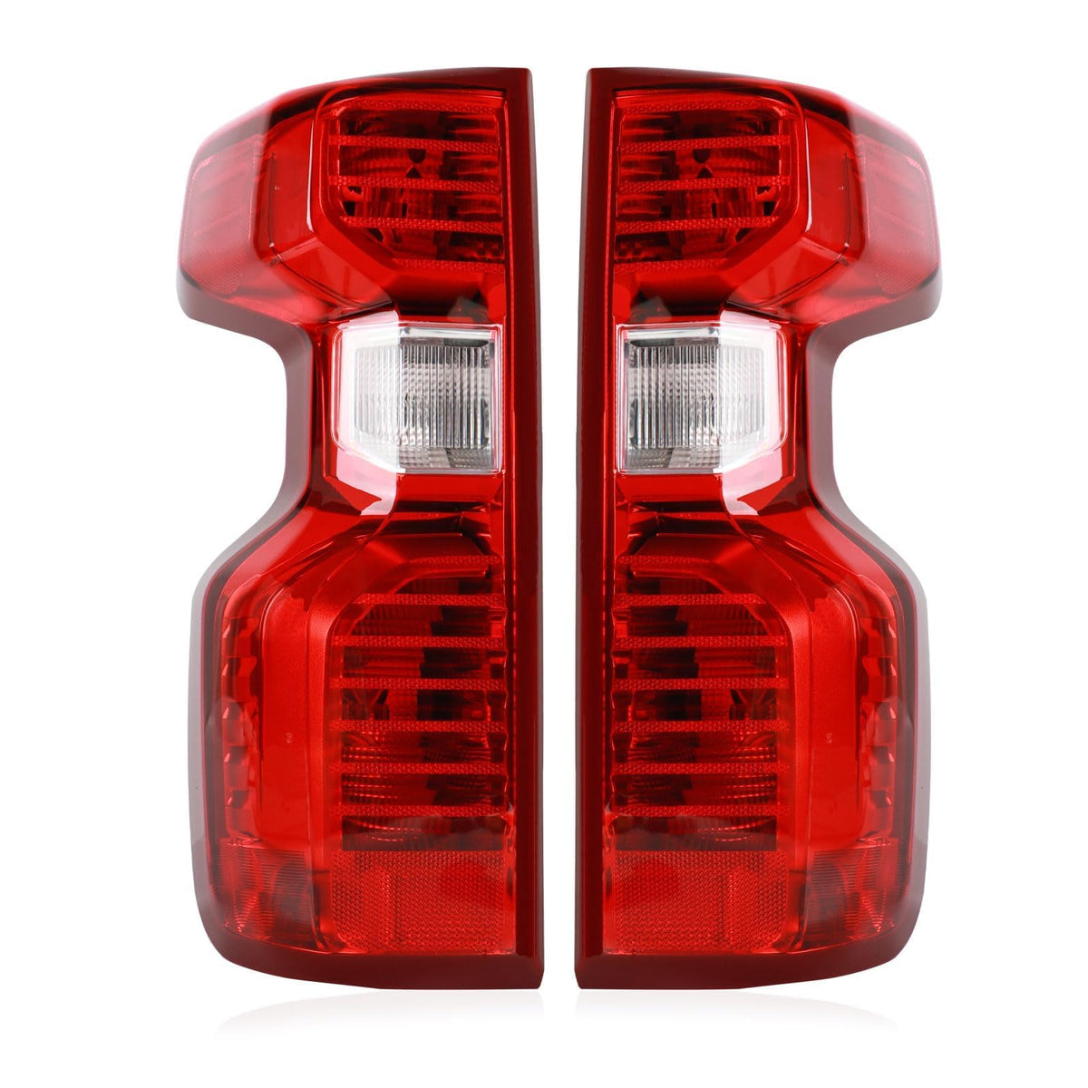 CONLLCON front view tail light showcasing fit and finish for Silverado