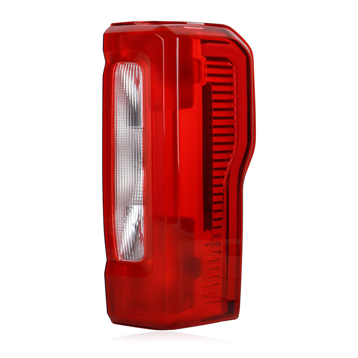 CONLLCON front view of tail light showing complete lens and fit benefit