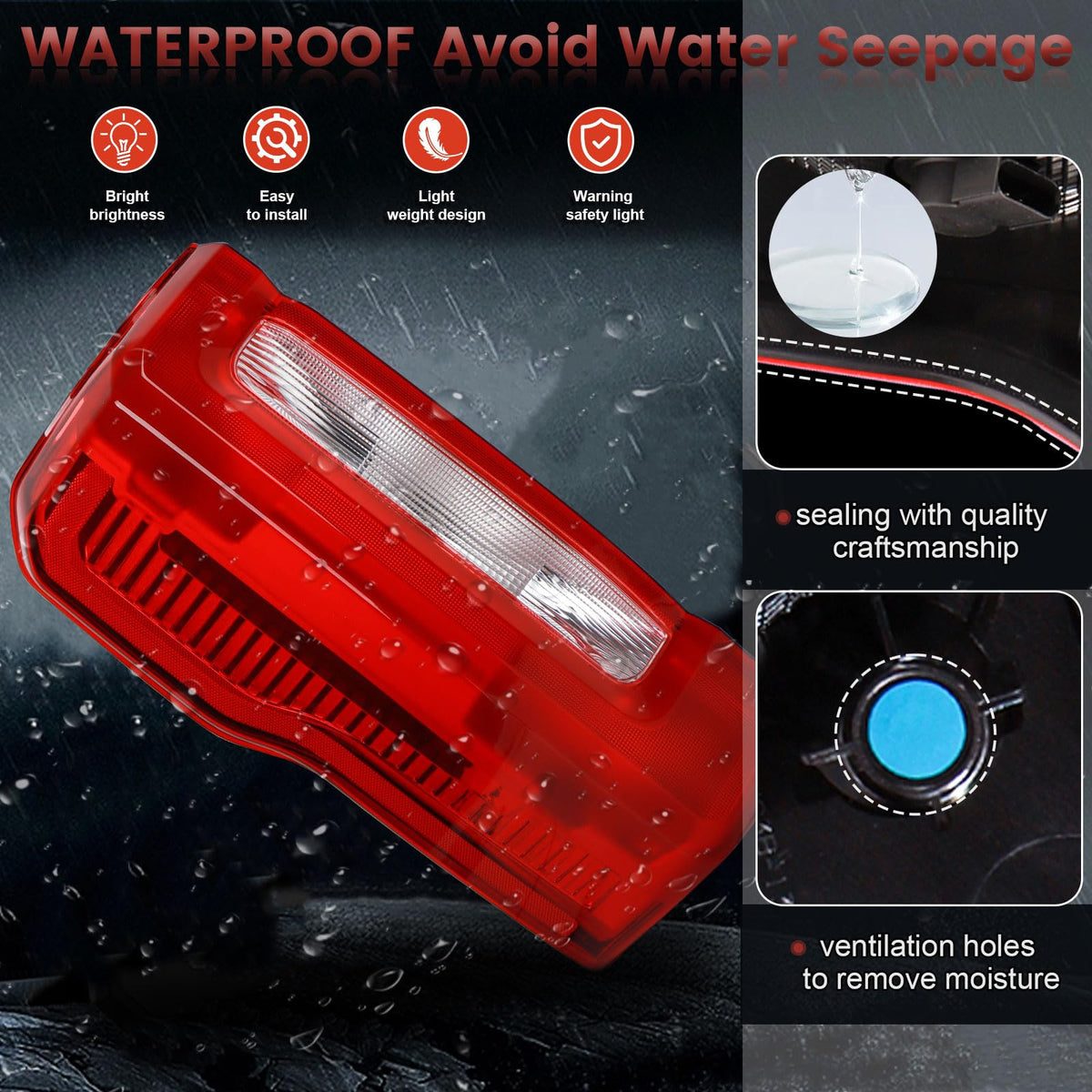CONLLCON seal construction detail demonstrating waterproof protection benefit