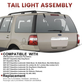 CONLLCON tail light side profile displaying precise OEM-alike shape and alignment