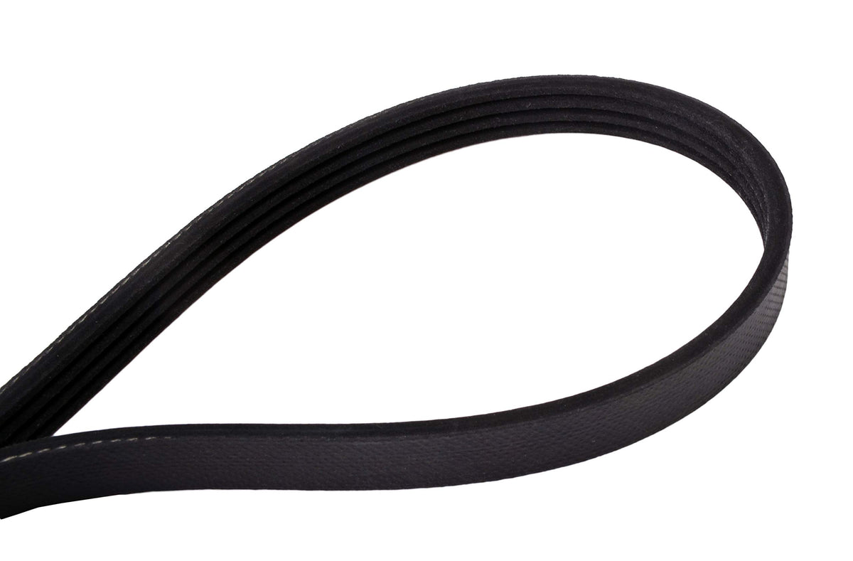 Continental 4040347 belt installed on engine accessories demonstrating quieter, reliable operation