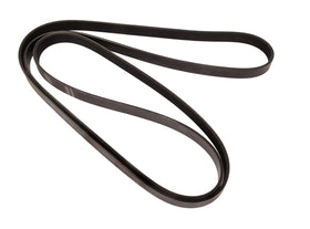 Close-up of Continental rib profile showing straight‑rib construction for accurate pulley contact