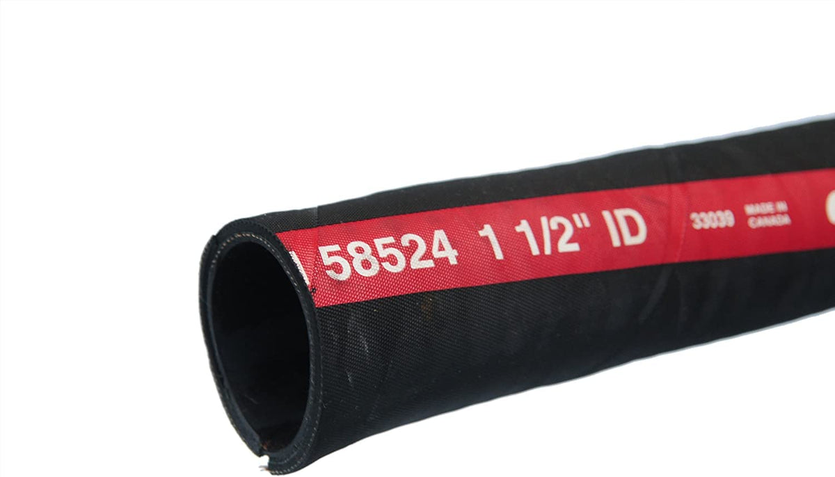 Continental 58524 front profile showing hose length and end detail for accurate fit
