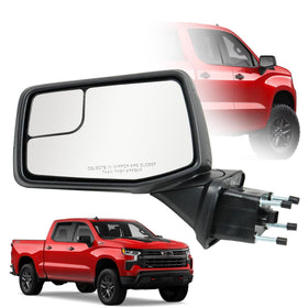Convitex left side mirror front view showing fit and finish benefit