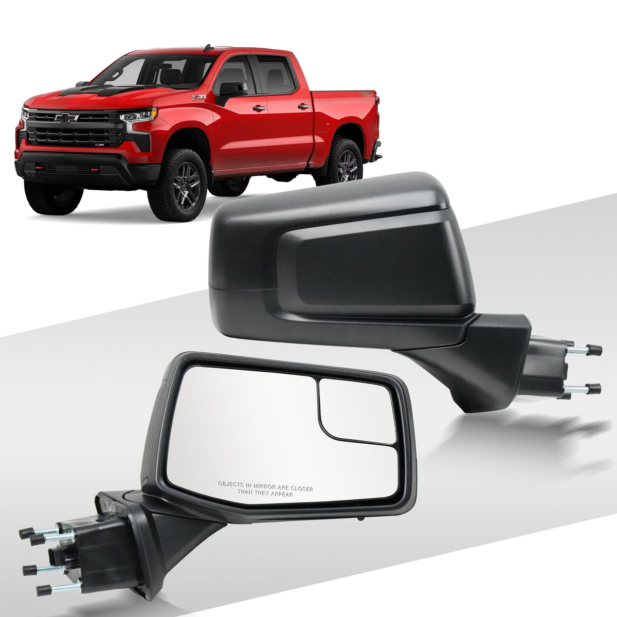 Convitex mirror in driving scene showing improved road visibility and practical use