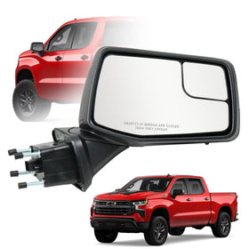 Convitex front view of passenger mirror showing right-side fit and OE styling benefit