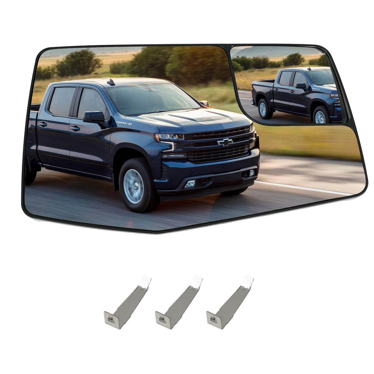 Convitex mirror surface reflection demonstrating clear optics benefit