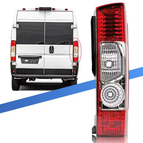 Convitex front view tail light housing showing fit and finish for easy replacement