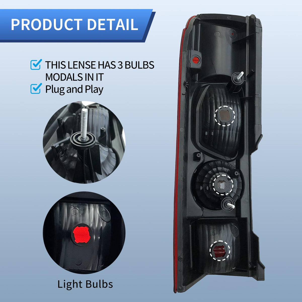 Convitex rear view showing mounting points and sockets for straightforward installation