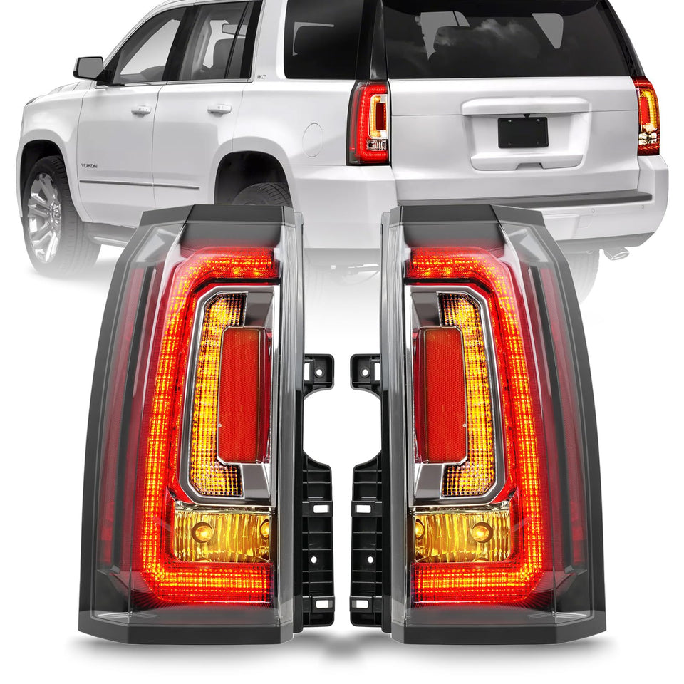 Convitex front assembly showing full taillight on Yukon with precise fit and improved safety