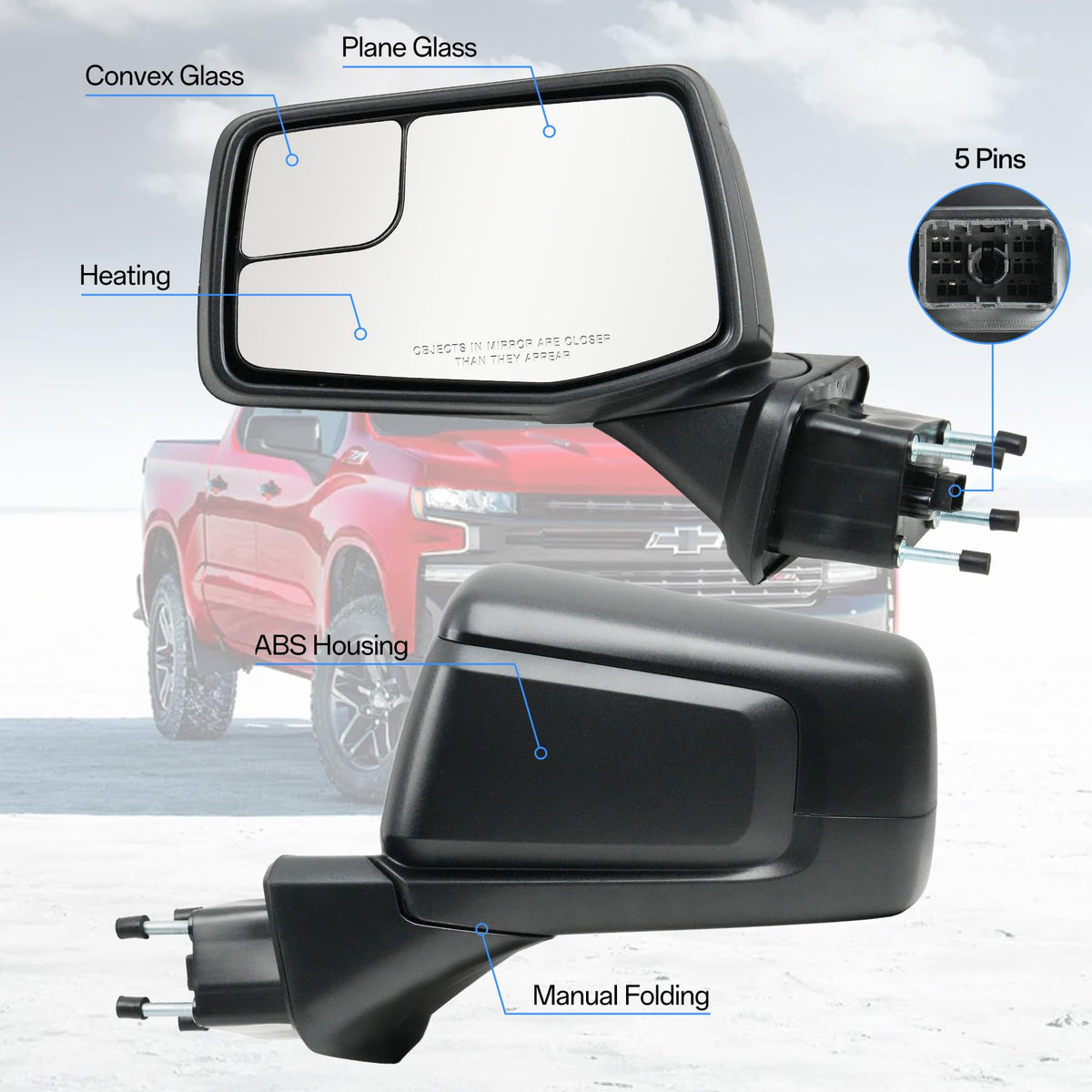 Convitex textured black housing closeup highlighting scratch resistance