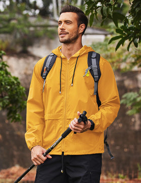 COOFANDY fabric close-up showing waterproof texture and breathable finish for comfort