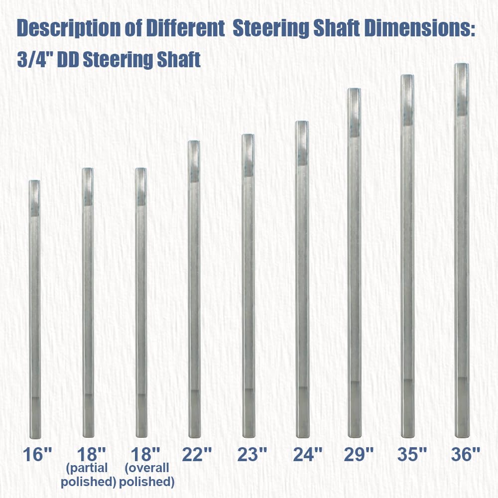 COOL STAR end showing 3/4 inch U-joint interface for secure coupling