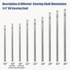 COOL STAR end showing 3/4 inch U-joint interface for secure coupling
