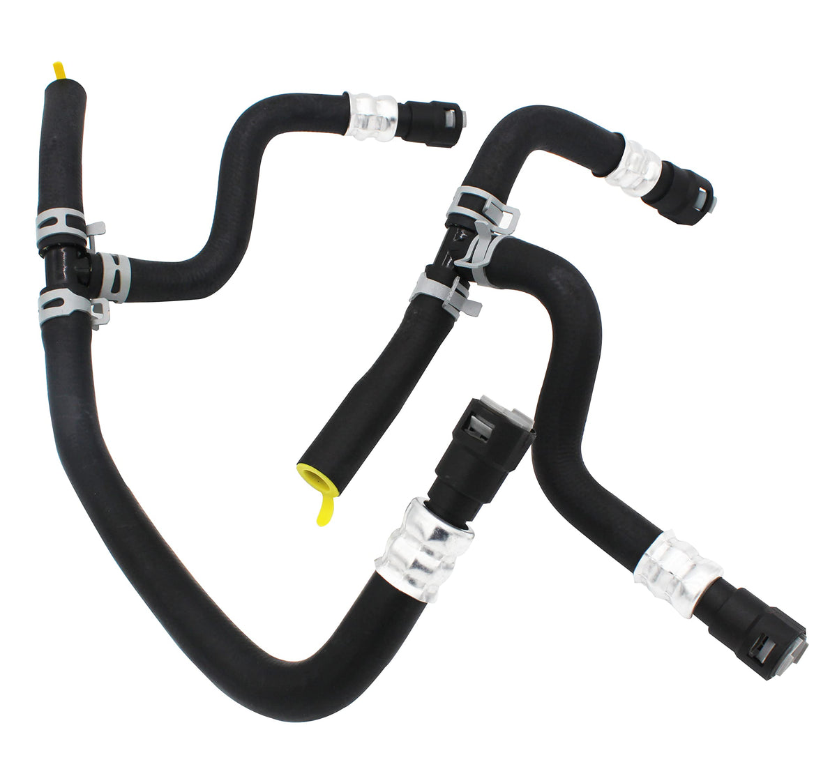 COOL STAR mechanic installing hoses in garage showing professional fit