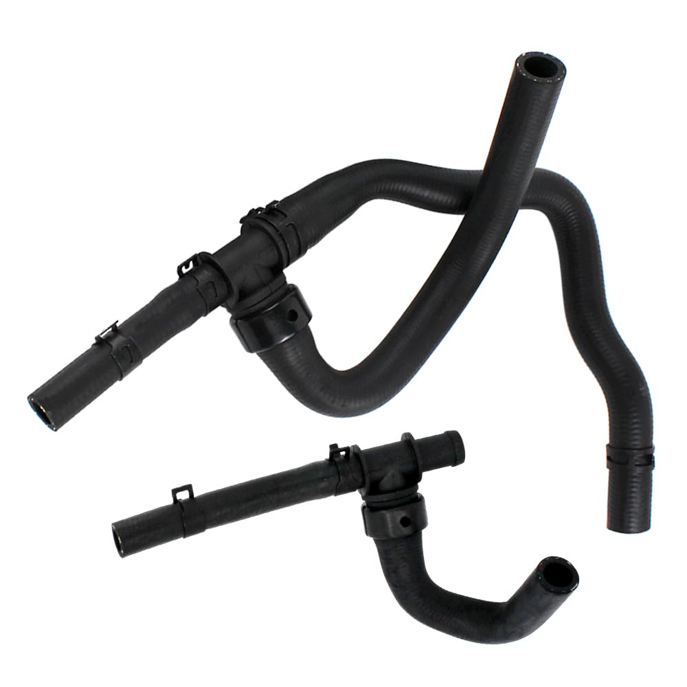 COOL STAR front view of heater hose showing complete assembly and fit