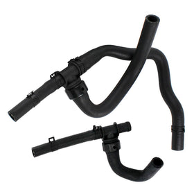 COOL STAR front view of heater hose showing complete assembly and fit