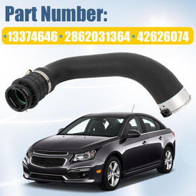 COOL STAR inlet hose installed on Cruze engine demonstrating correct fit and restored airflow