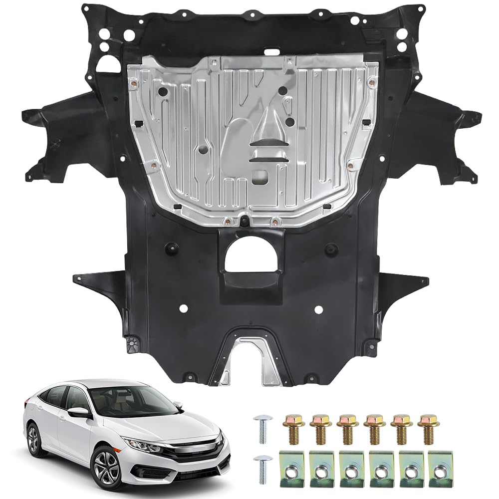 COOL STAR front view of lower splash shield showing fit and coverage benefit