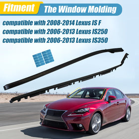 COOL STAR side profile fitment detail showing precise alignment with windshield