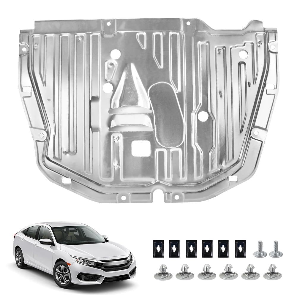 COOL STAR front view of splash shield showing full coverage and factory fit benefits