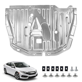 COOL STAR front view of splash shield showing full coverage and factory fit benefits