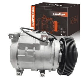 COOLIGO front view of compressor assembly showing mounting for easy replacement benefit