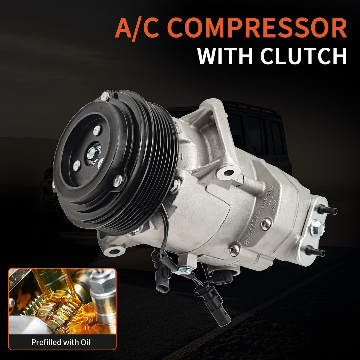 COOLIGO compressor next to ruler for size comparison aiding installation planning
