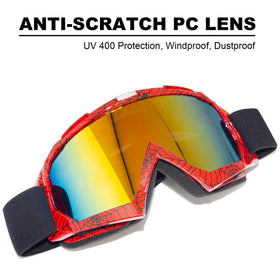 CoPvner closeup of color‑plated lens highlighting impact resistance