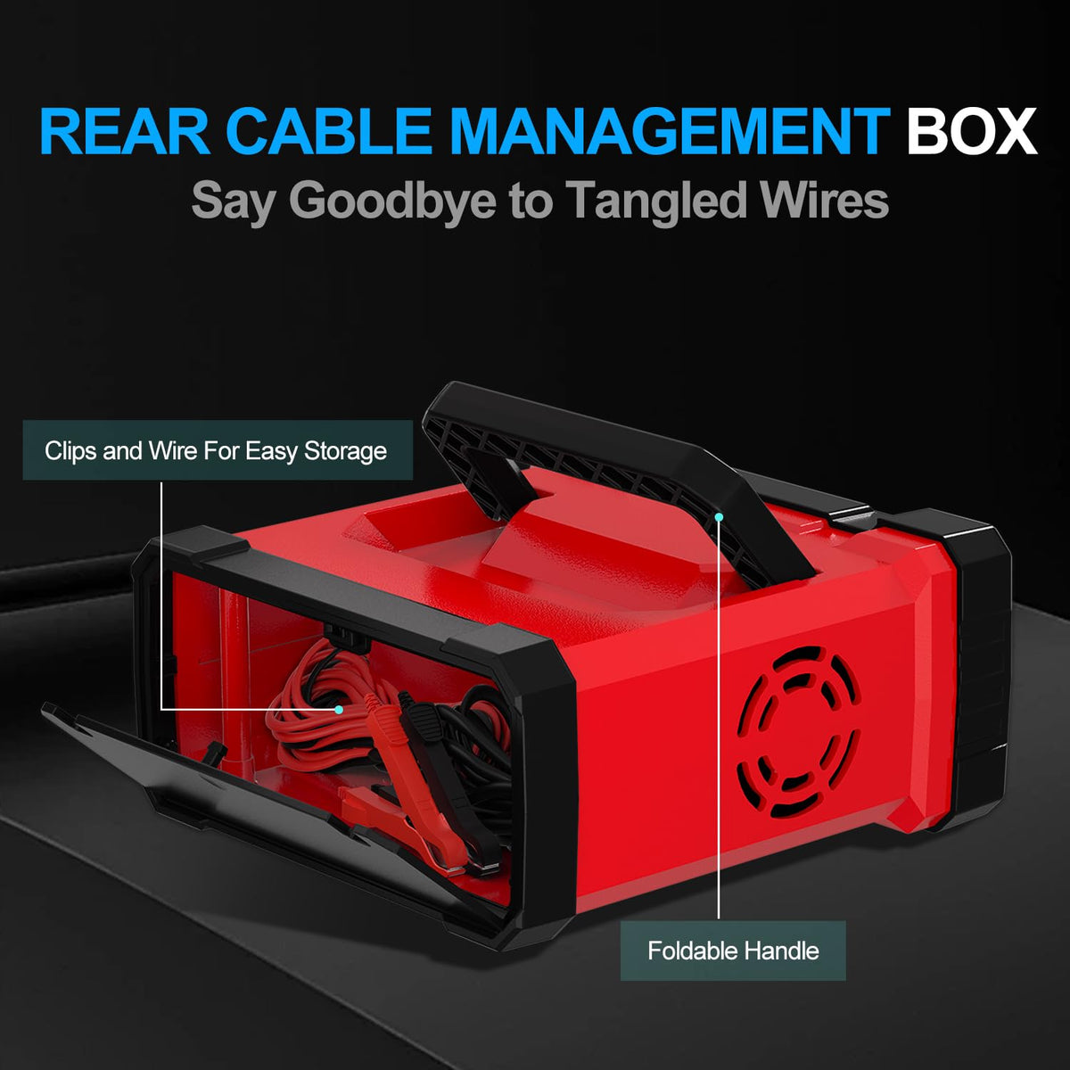 COREBOX pictured with common tools for scale and portability benefit