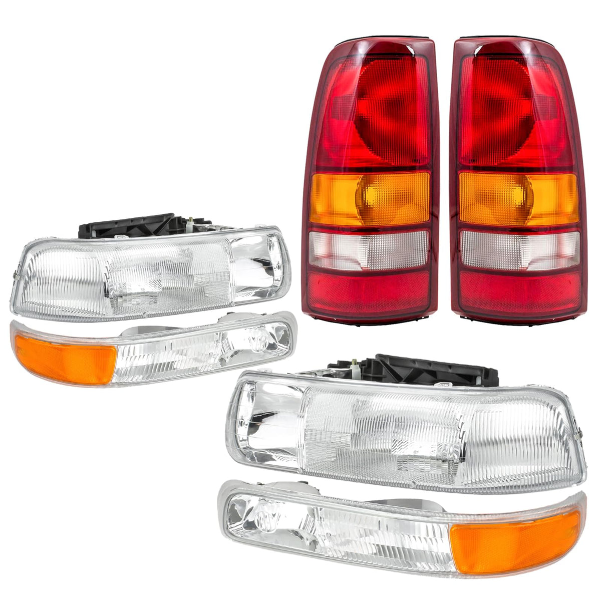 corkiauto front headlight assembly showing clean lens and restored look benefit
