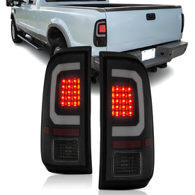 corkiauto tail lights installed on truck demonstrating improved rear appearance benefit