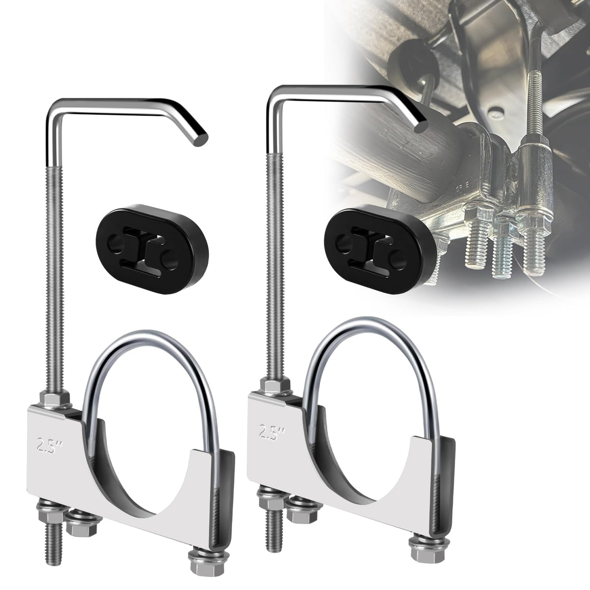COROTC front view of two hangers showing secure fit and stability