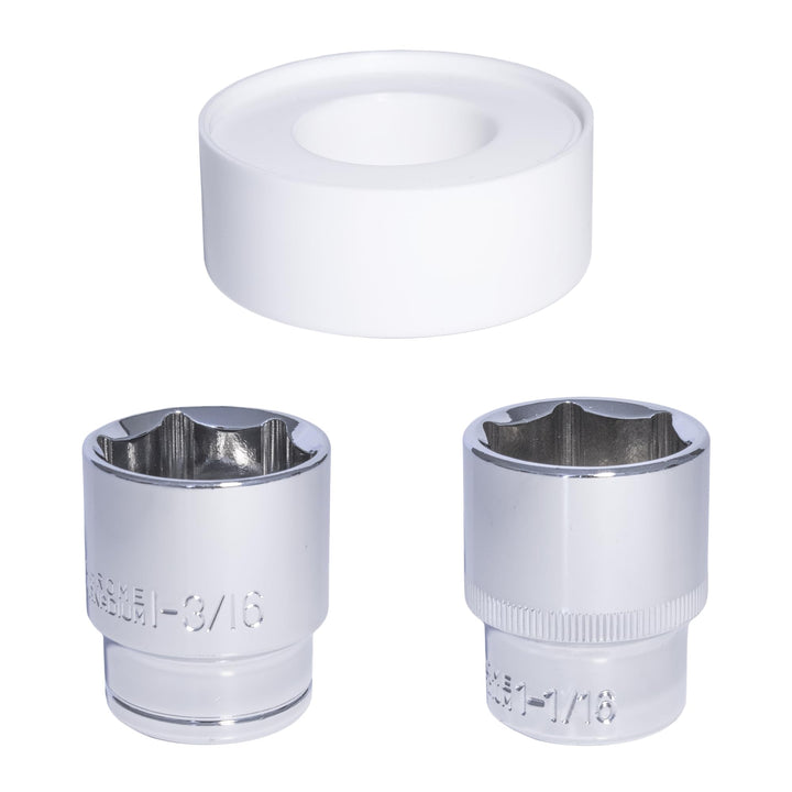 Corro-Protec kit front packaging showing included sockets and tape, aiding quick installs