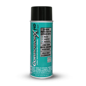 CorrosionX front canister showing label and 12oz aerosol for easy identification and purchase