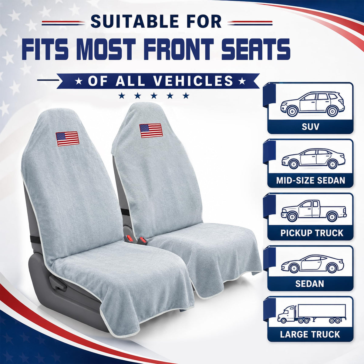 CORTHENA embroidered American flag accent adding style and durable detail