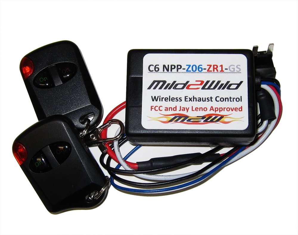 Corvette Central Mild2Wild front module mounted, shows clean install and instant control