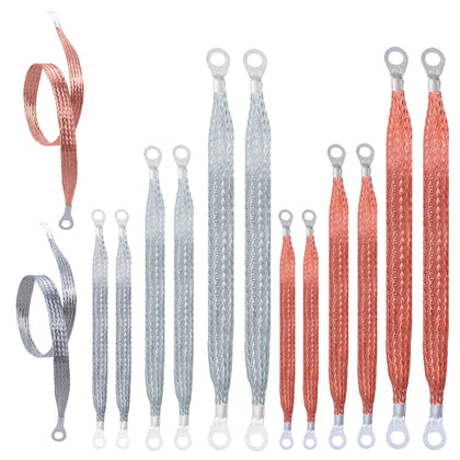 Costyleen front packaging showing all 12 grounding straps and labels for easy selection