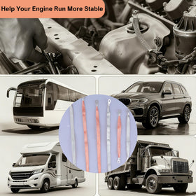 Costyleen strap installed on engine ground point demonstrating solid connection and reduced resistance